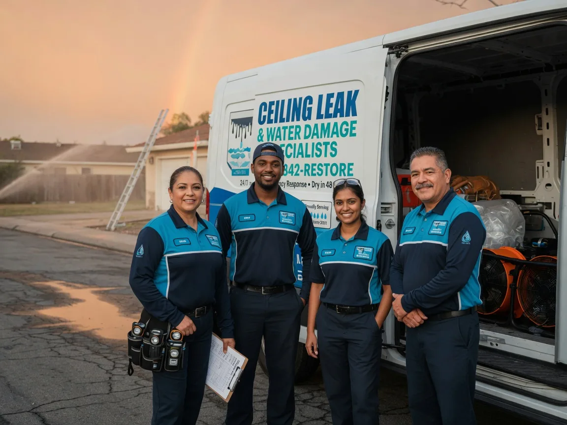 Ceiling Leak Cleanup company in Ferryville, WI